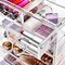 Sorbus Acrylic Makeup & Jewelry Organizer Storage Case- (4 Large, 2 Small Drawers)